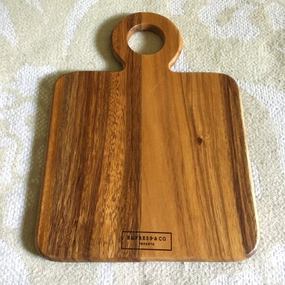 NWOT Acacia Wood Charcuterie Board - Picture 2 of 9